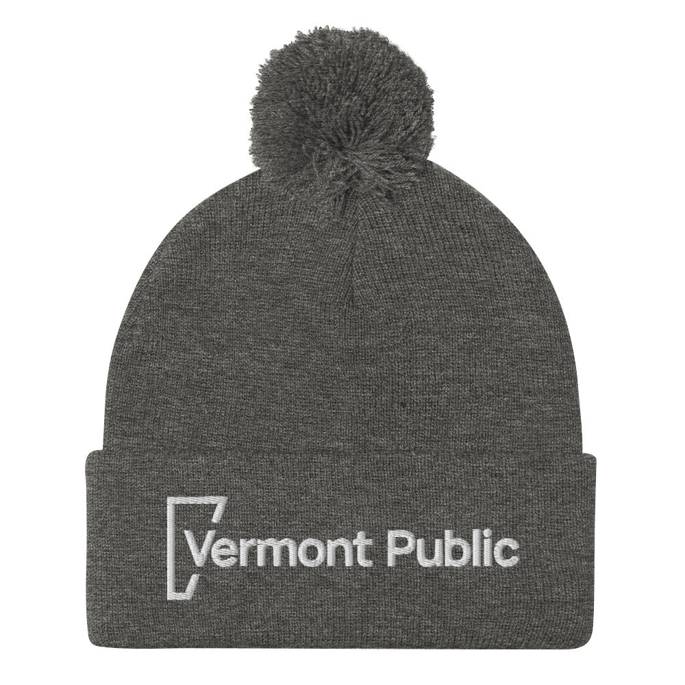 Vermont Public Pom-Pom Beanie (2 colors)