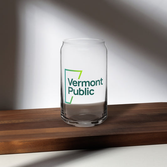 Vermont Public Can-Shaped Glass