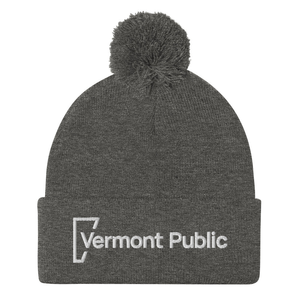 Vermont Public Pom-Pom Beanie